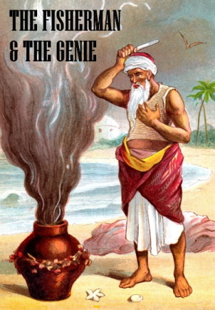 The Fisherman and the Genie book cover